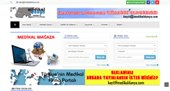 Desktop Screenshot of medikaldunya.com