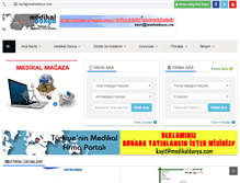 Tablet Screenshot of medikaldunya.com